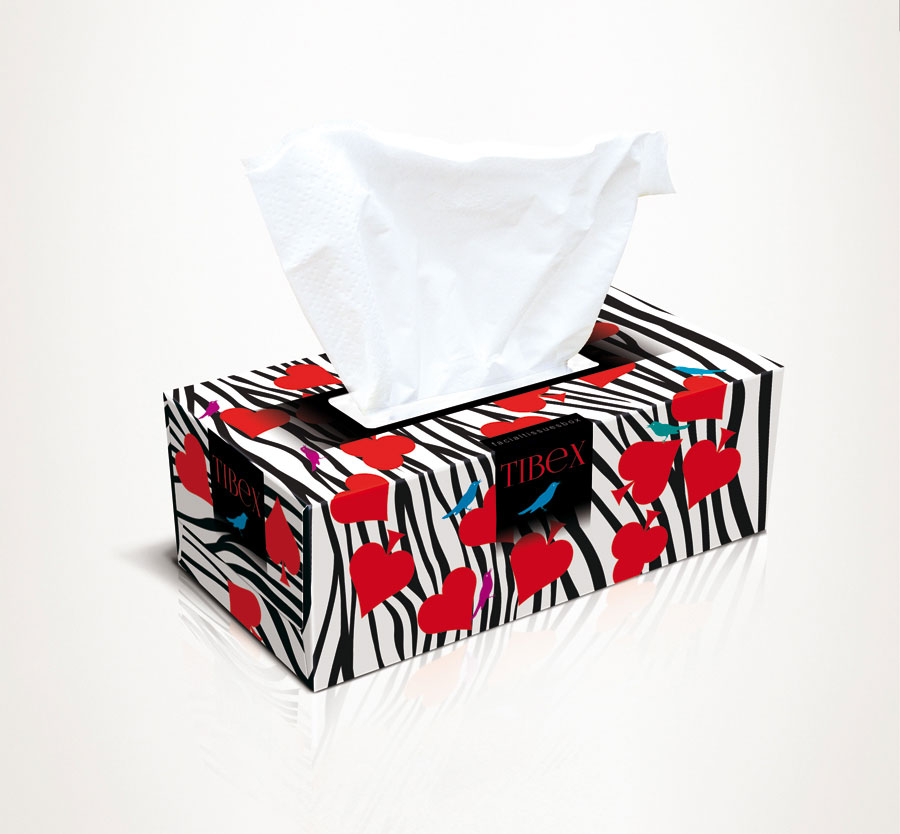 tibex tissue box design tr20