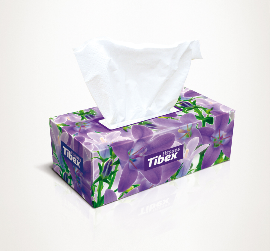 tibex tissue box design ni50